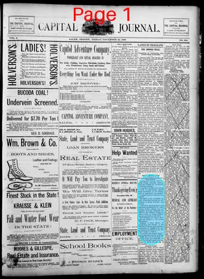 Page thumbnail for Evening Capital Journal