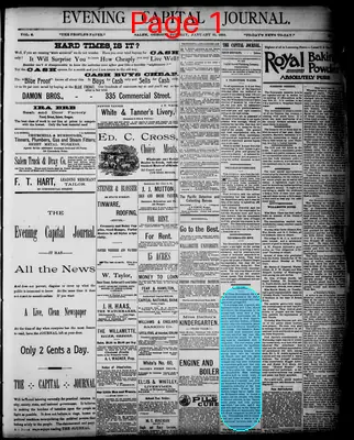 Page thumbnail for Evening Capital Journal